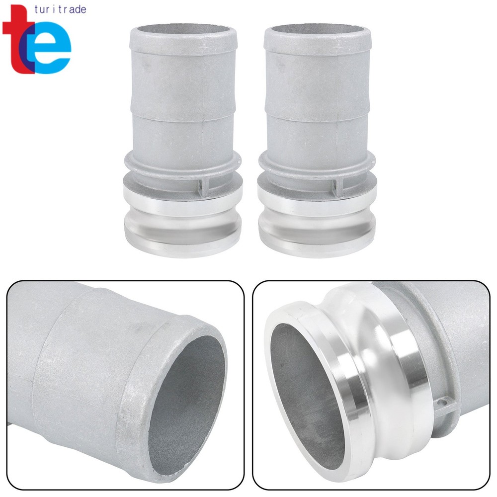 2 Pack Quick Release 3 Inch Type E Camlock Coupler Aluminum Durable