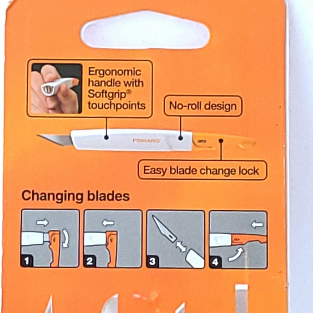 FISKARS Craft Knife - Change Blades Quickly and Easily