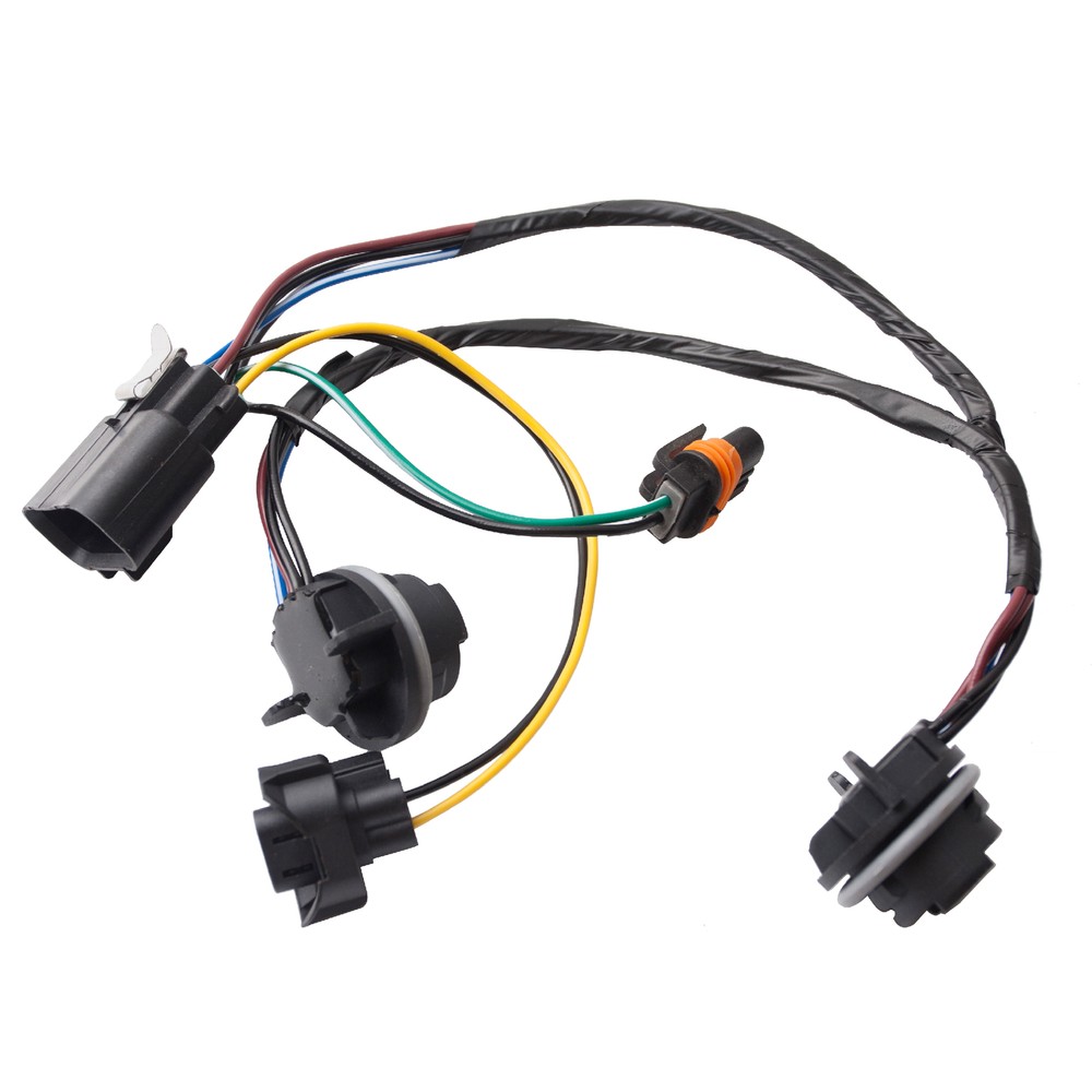 For 08-14 Chevrolet Silverado Front Left / Right Headlight Socket Wiring Harness