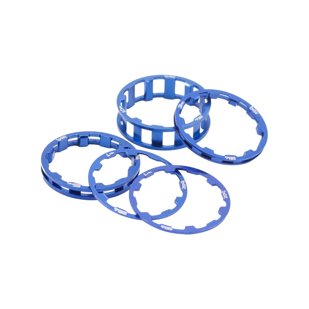 BOX COMPONETS HEADSET SPACERS 1 1/8TH"