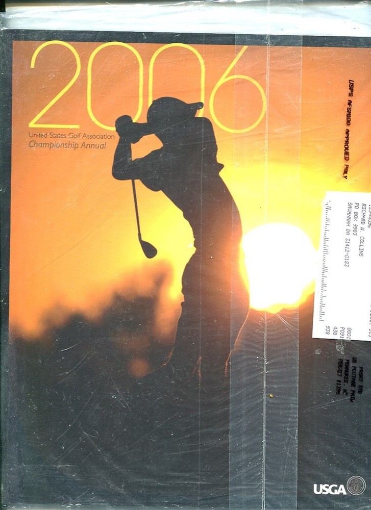 2006 U.S. USGA CHAMPIONSHIP OFFICIAL GOLF PROGRAM 7873L