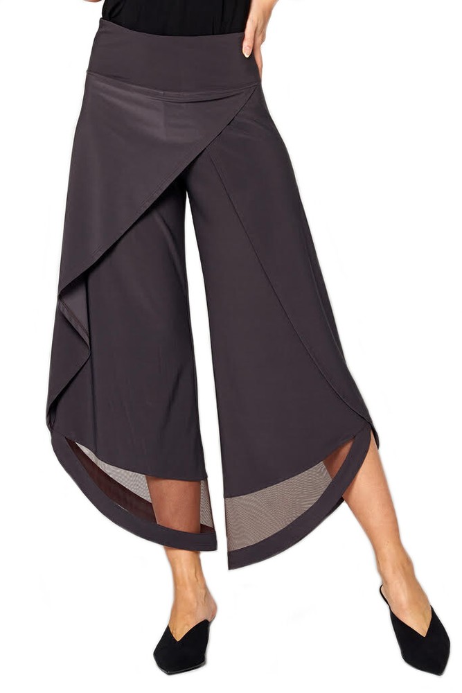 Focus ByJJ. Women's Wrap Mesh Pants-IT135