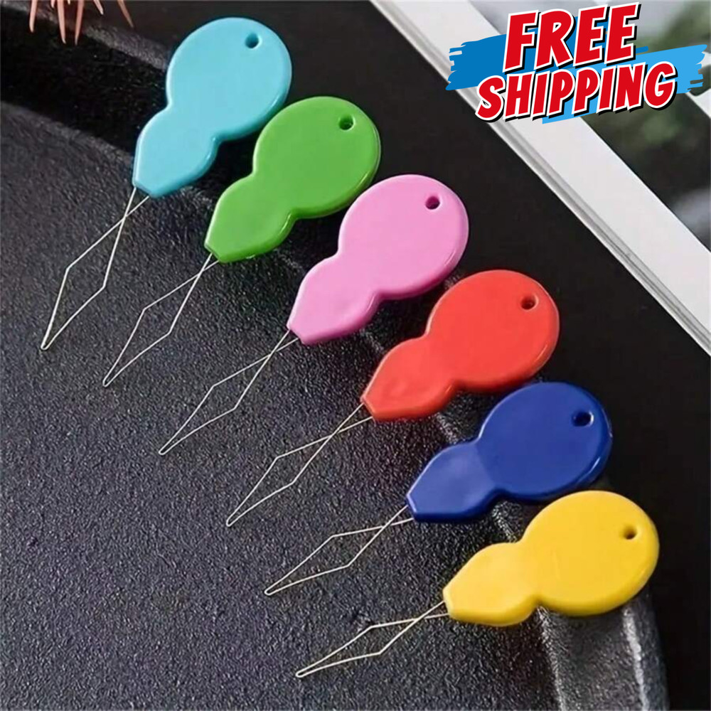 5/10x Plastic Needle Threaders Needle Threader Hand Machine Sewing Tools For DIY