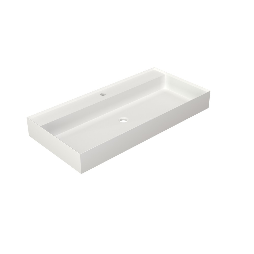 Stone Resin Solid Surface Bathroom Vanity Basin Sink