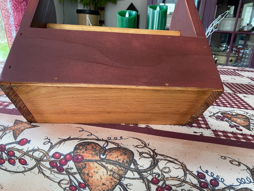wooden paper towel holder