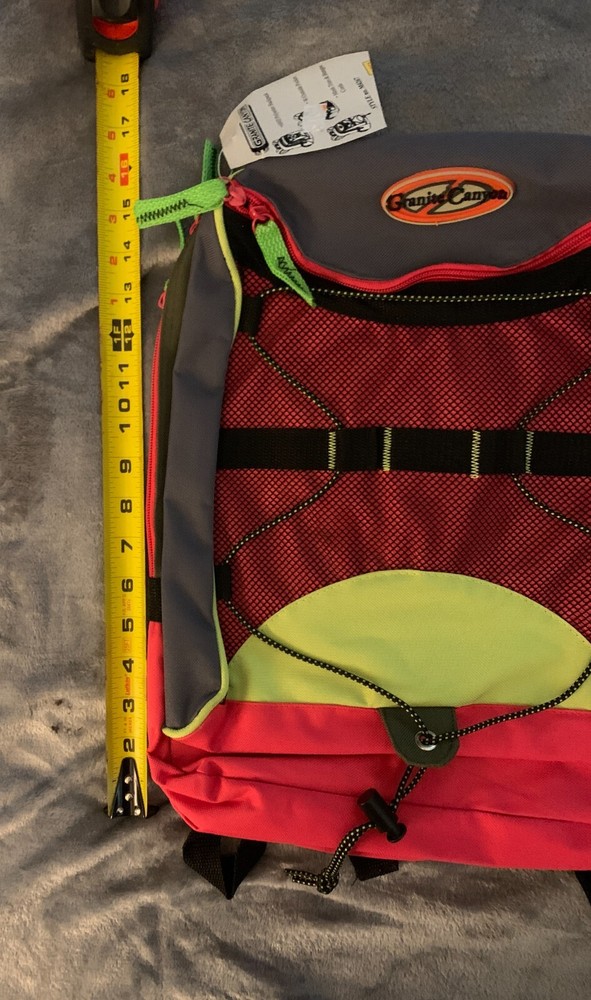 NWT Granite Canyon backpack 600 D polyester zipper interior & exterior Pocket