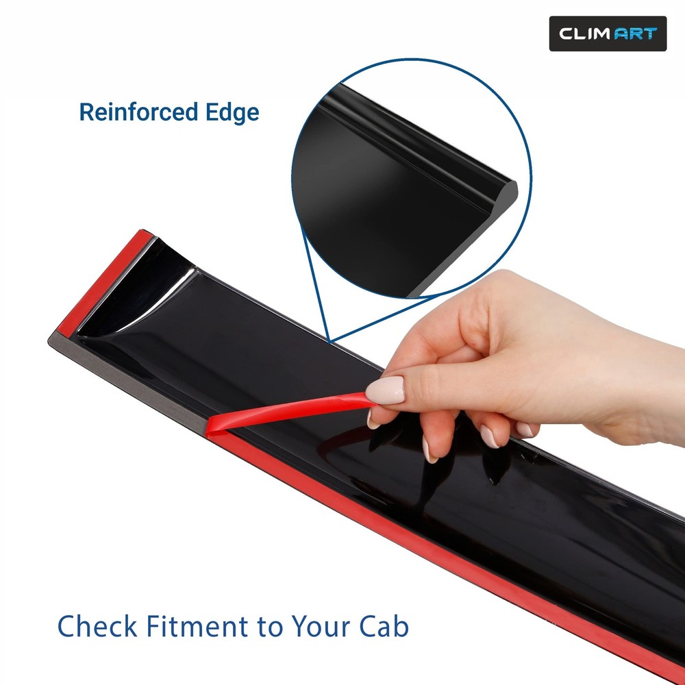 CLIM ART Incredibly Durable Rain Guards for Dodge Durango 2011-2026, Original...
