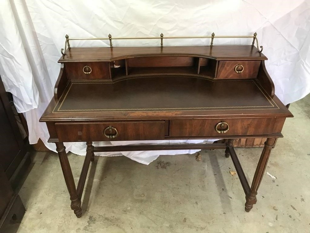 Walnut Victorian Writing Desk by Sligh