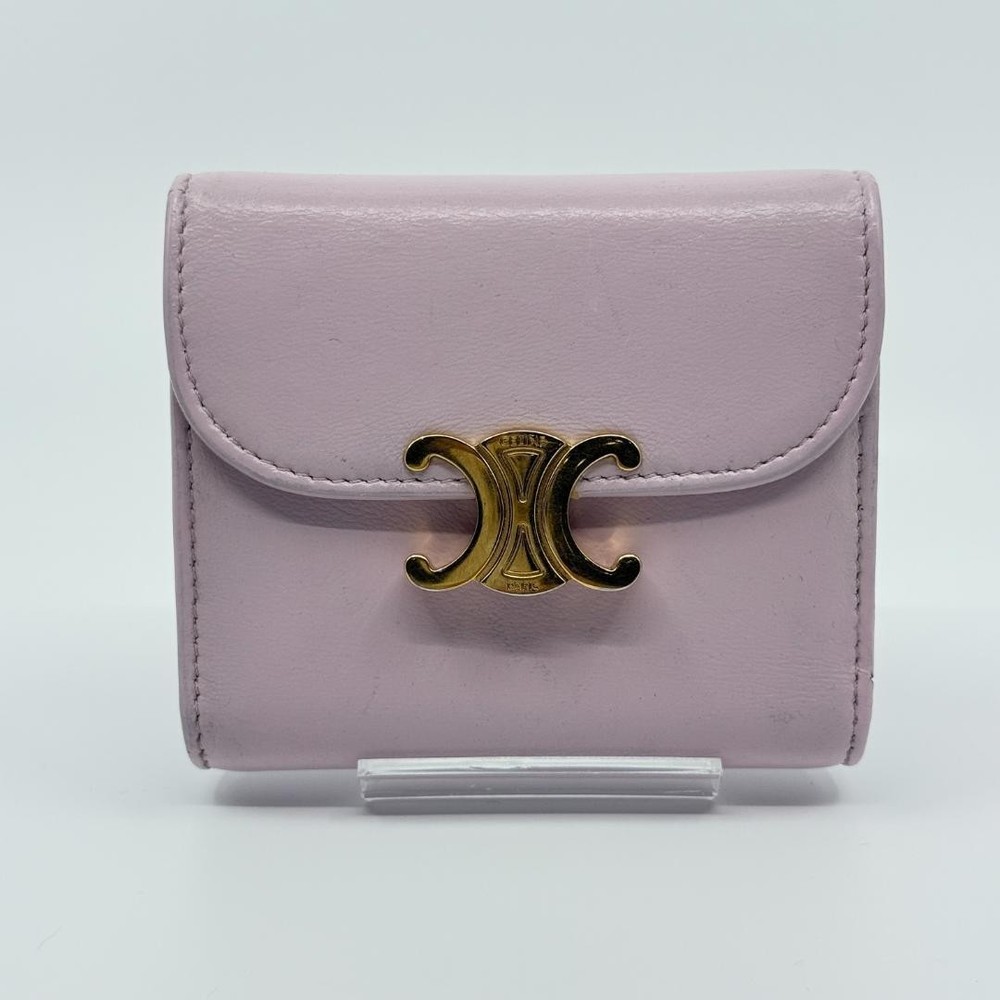 CELINE Celine Fold Wallet Wallet Triomphe From Japan
