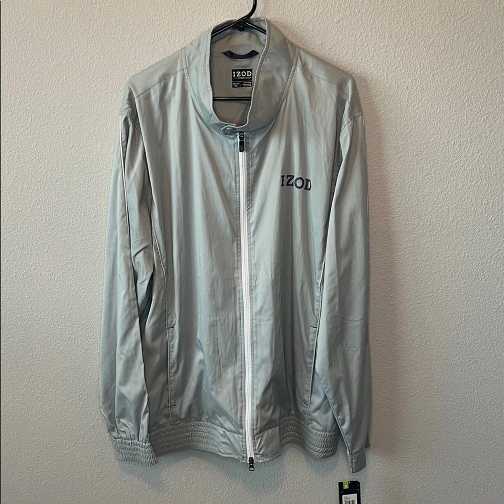 Izod Golf Jacket Gray Size XXL NWT
