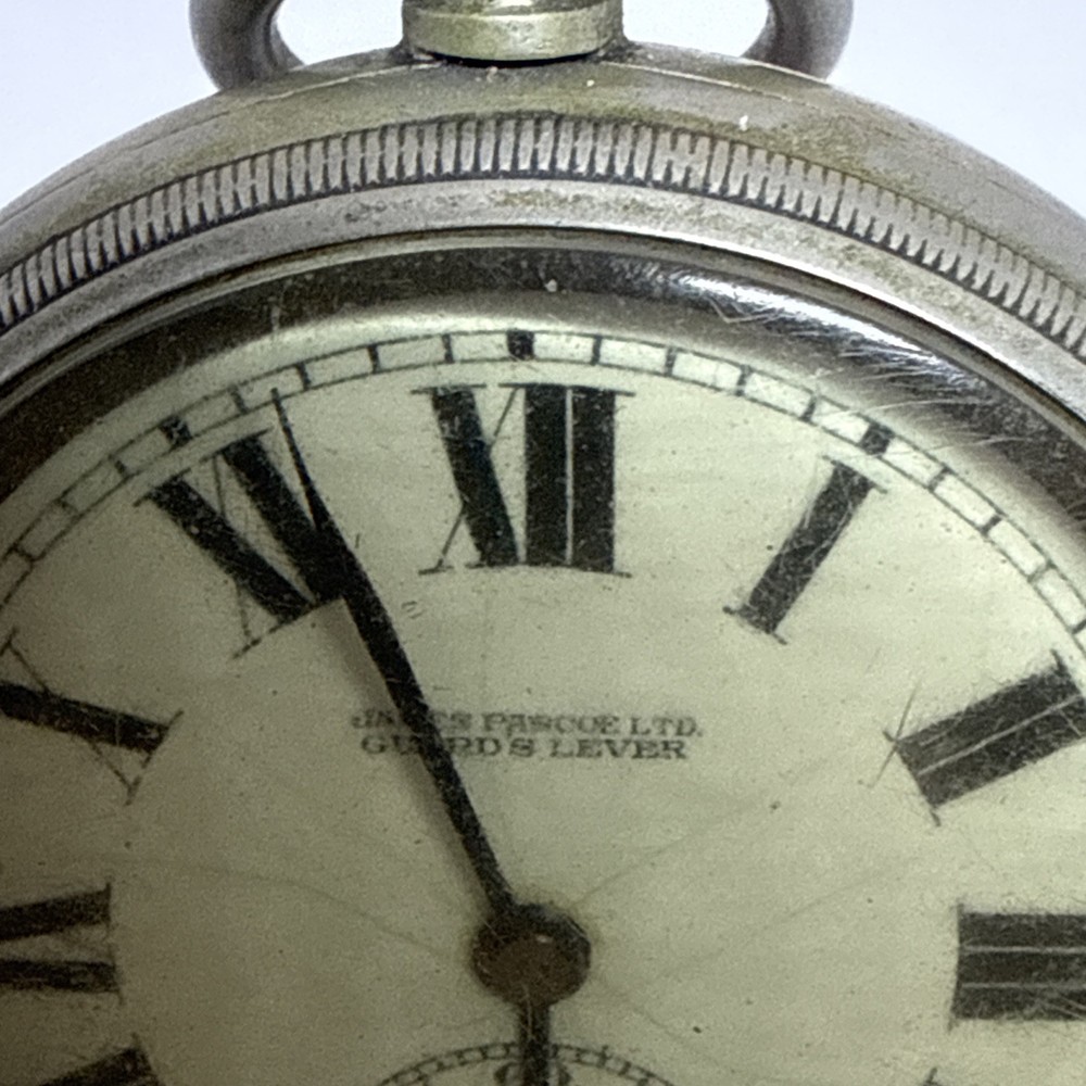 Antique James Pascoe Ltd’ Guards Lever Pocket Watch - Working Order
