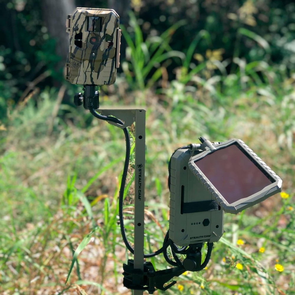 Stealth CAM Adjustable 29"-49" Expandable Height 1/4" Tripod Multi-Pivot Stable
