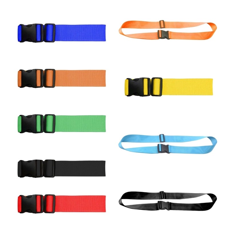 Adjustable Luggage Strap Fixed Belt Packing Strap Belt Crosses Packing Strap