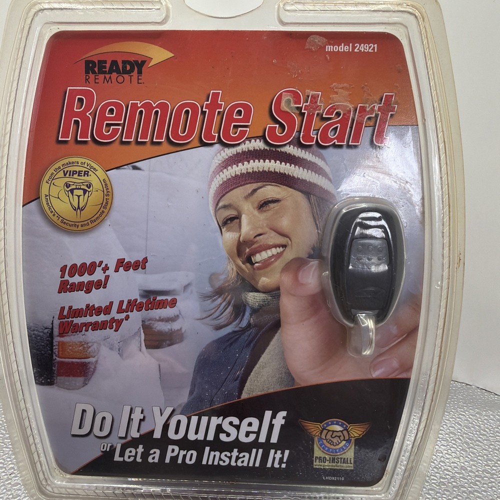 Ready Remote 24921 Basic Remote Start System NEW