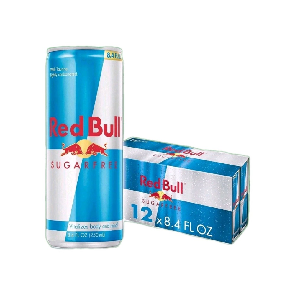 12 Pack Redbull Sugarfree 8.4oz