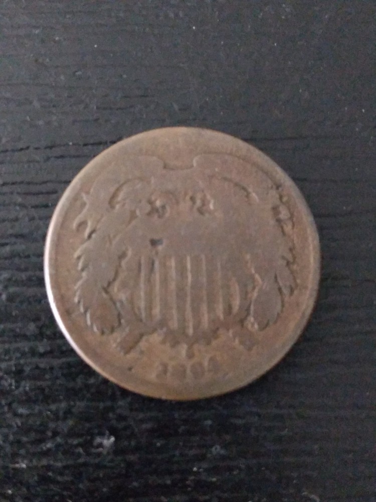 1864 Shield Two Cent Better Date