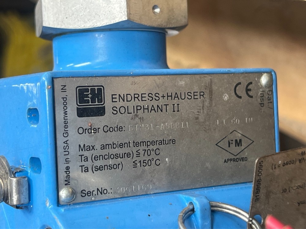 Endress + Hauser Soliphant II FTM31 FTM31-A5BB11 Level Limit Switch LL 60in Used
