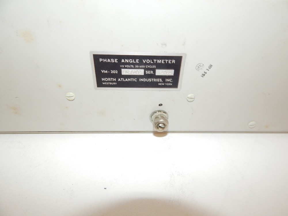 NORTH ATLANTIC PHASE ANGLE VOLTMETER MODEL 202BR (LYW73)