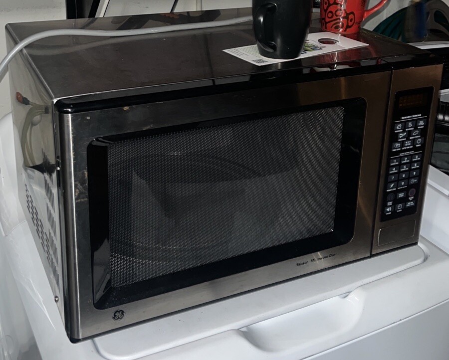 GE Microwave Stainless Steel