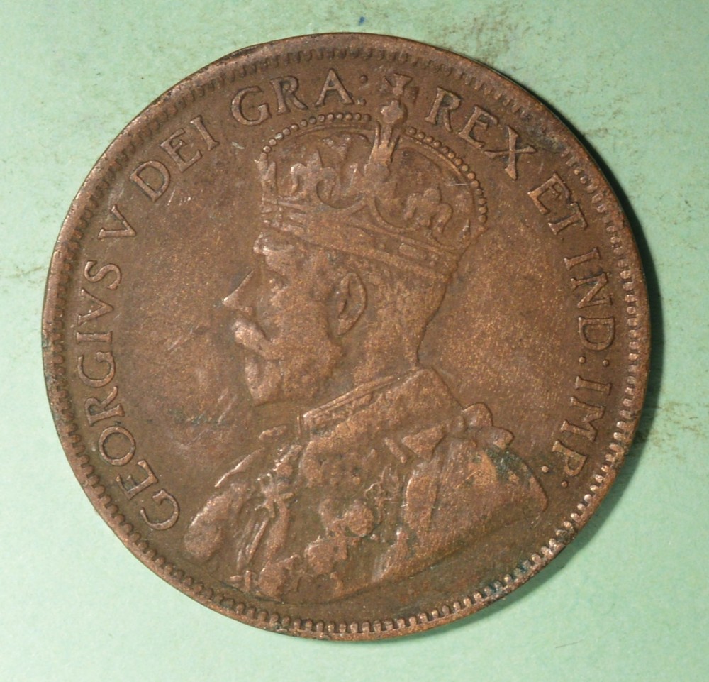 1917 - Canada Large Cent - INV# X-235