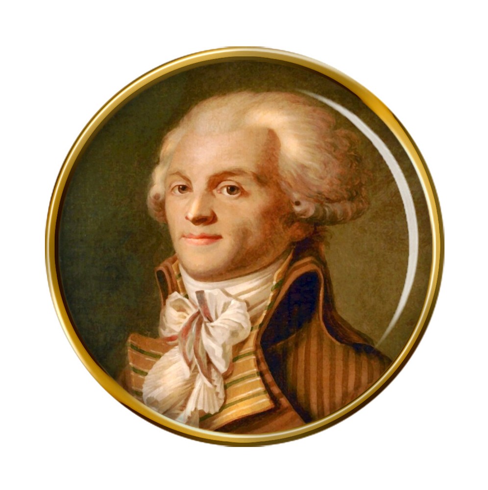Maximilien de Robespierre Pin Badge