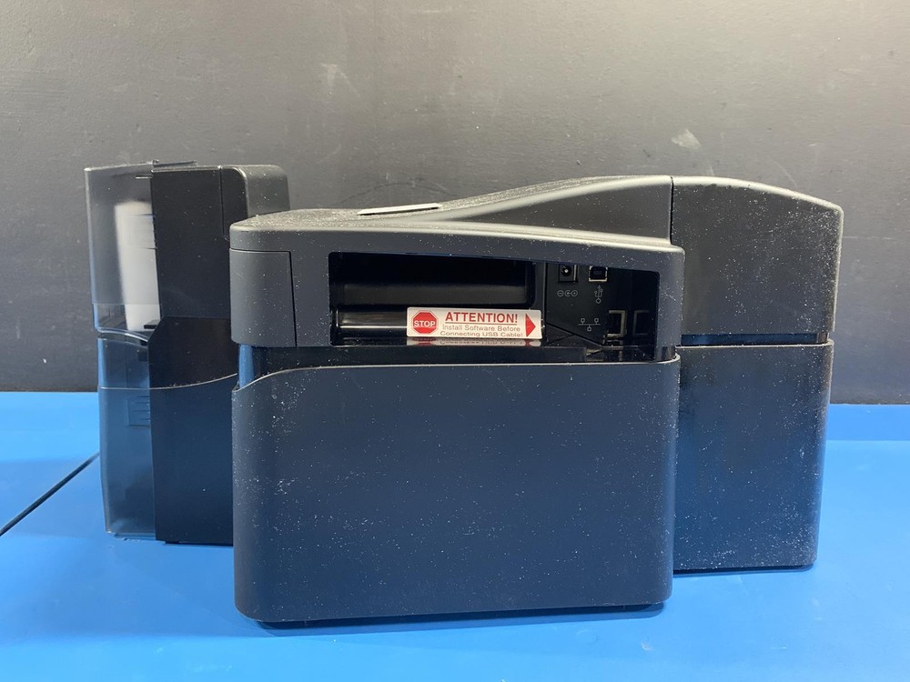 HID DTC4500E FD Card Printer 055100 - Read Description