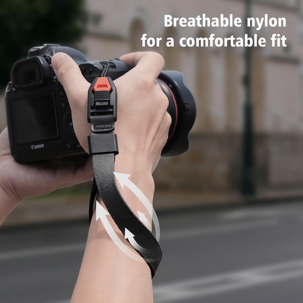 Camera Wrist Strap, Adjustable Quick Release Camera Hand Strap for Photograph...