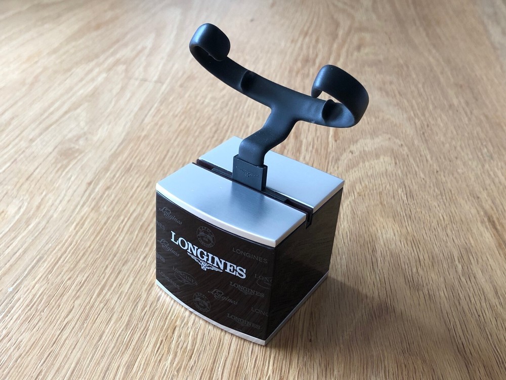 Longines Watch Support - Brown - 5 X 5.5 X 5.5 Cm