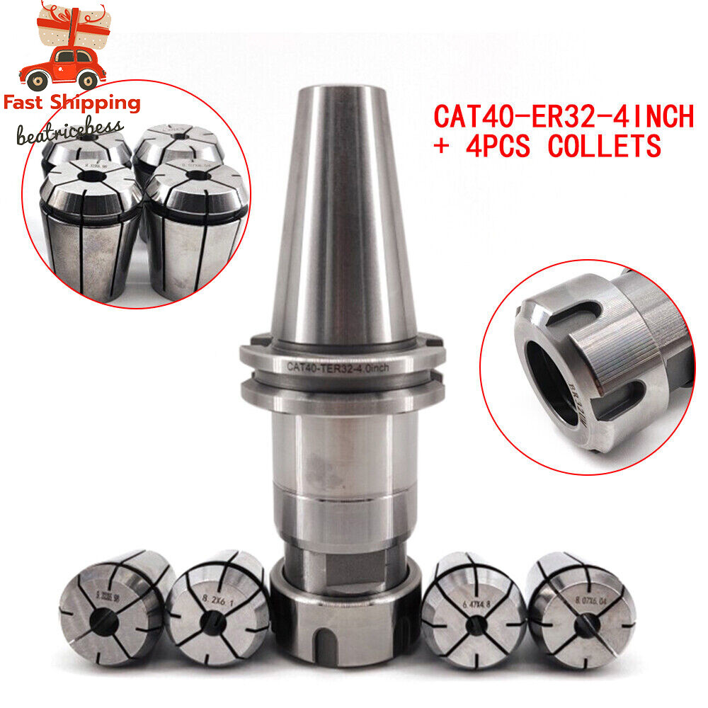 ER32 Precision Collet Chuck Floating Tap Tapping Holder Assembly For CNC CAT40