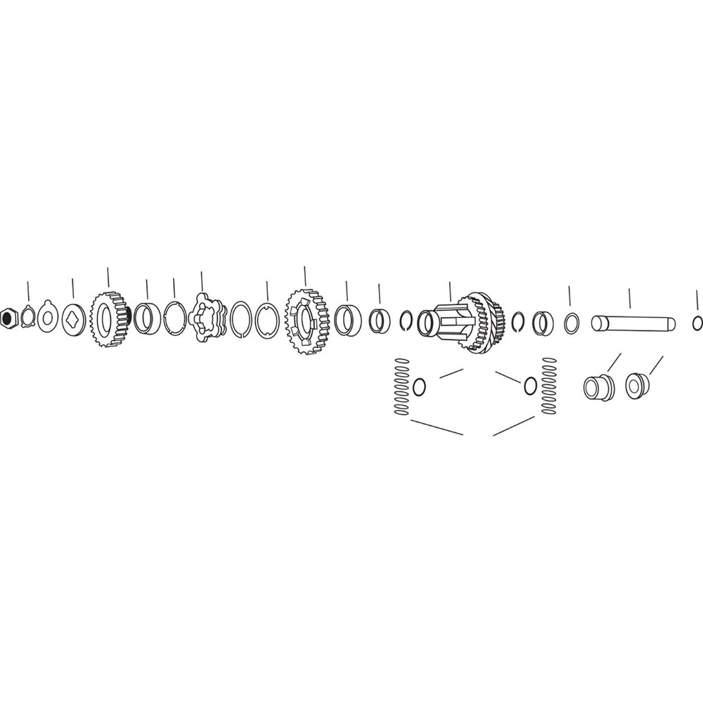 4-Speed Countershaft Bushing Clutch Side 36-76 A-36048-36