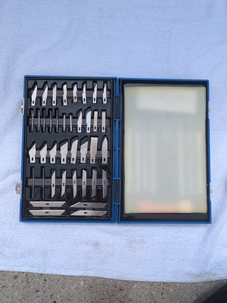 Precision Knife Set 56pc. UNKNOWN BRAND, Great condition!!