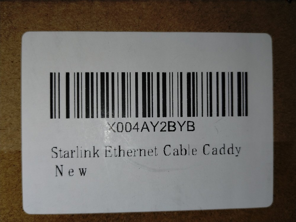 Starlink Ethernet Cable Caddy w/ Adapter Holder