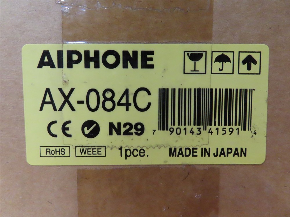 Aiphone AX-084C Central Exchange Unit 8-Door Master AX Video Intercom System
