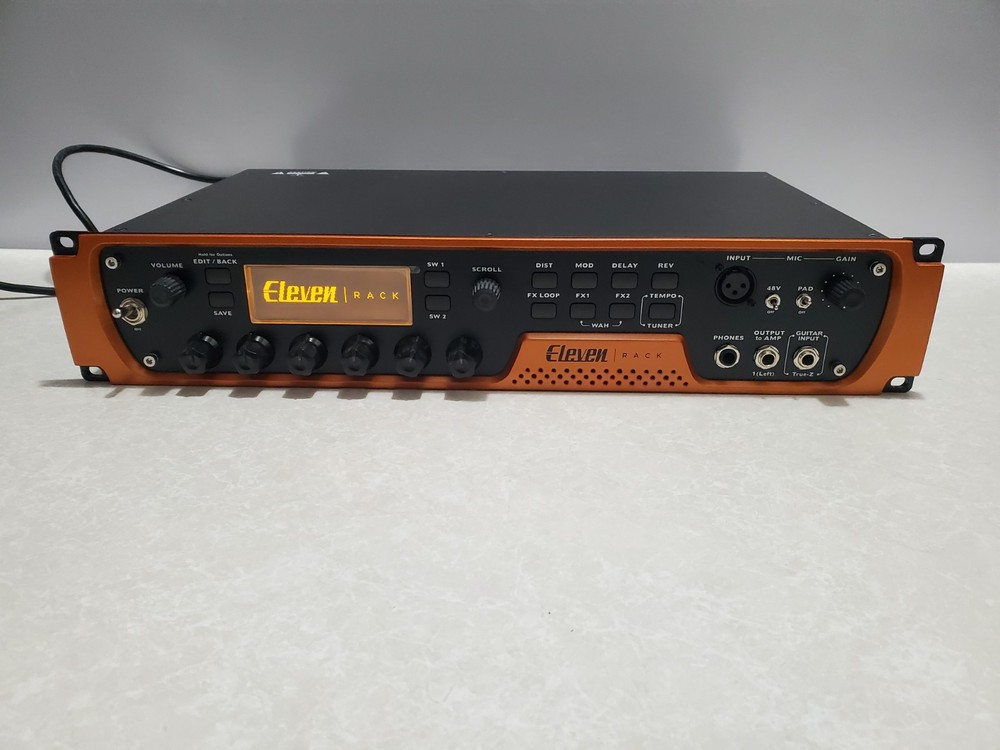 Avid Eleven Rack Multi-Effects Guitar Processor - "Mint Condition"