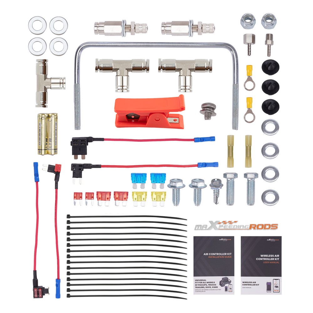 Wireless Air Suspension Controller Kit Remote Control FOR PICKUPS AND VANS