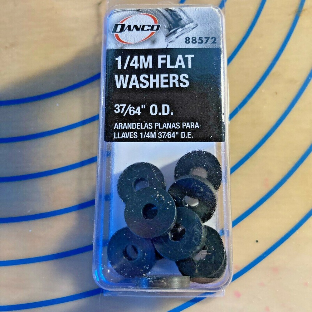 Danco 88572 1/4M Flat Washers, FREE SHIPPING