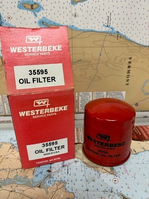 Westerbeke #35595 Oil Filter.