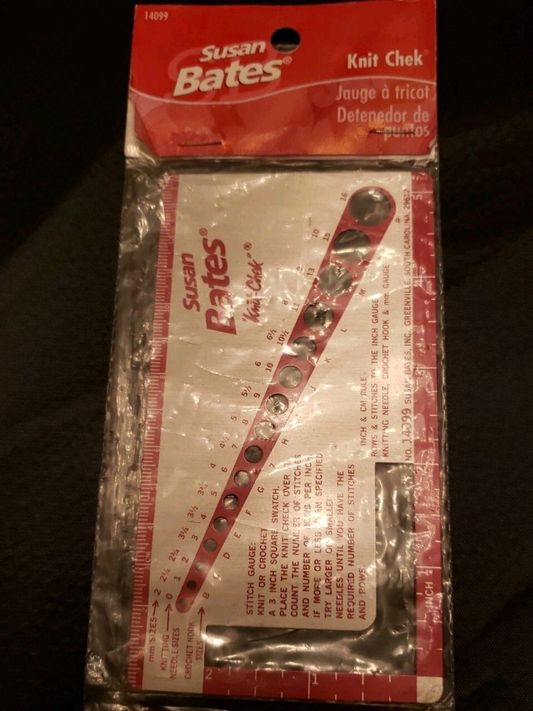 Susan Bates Knit Check