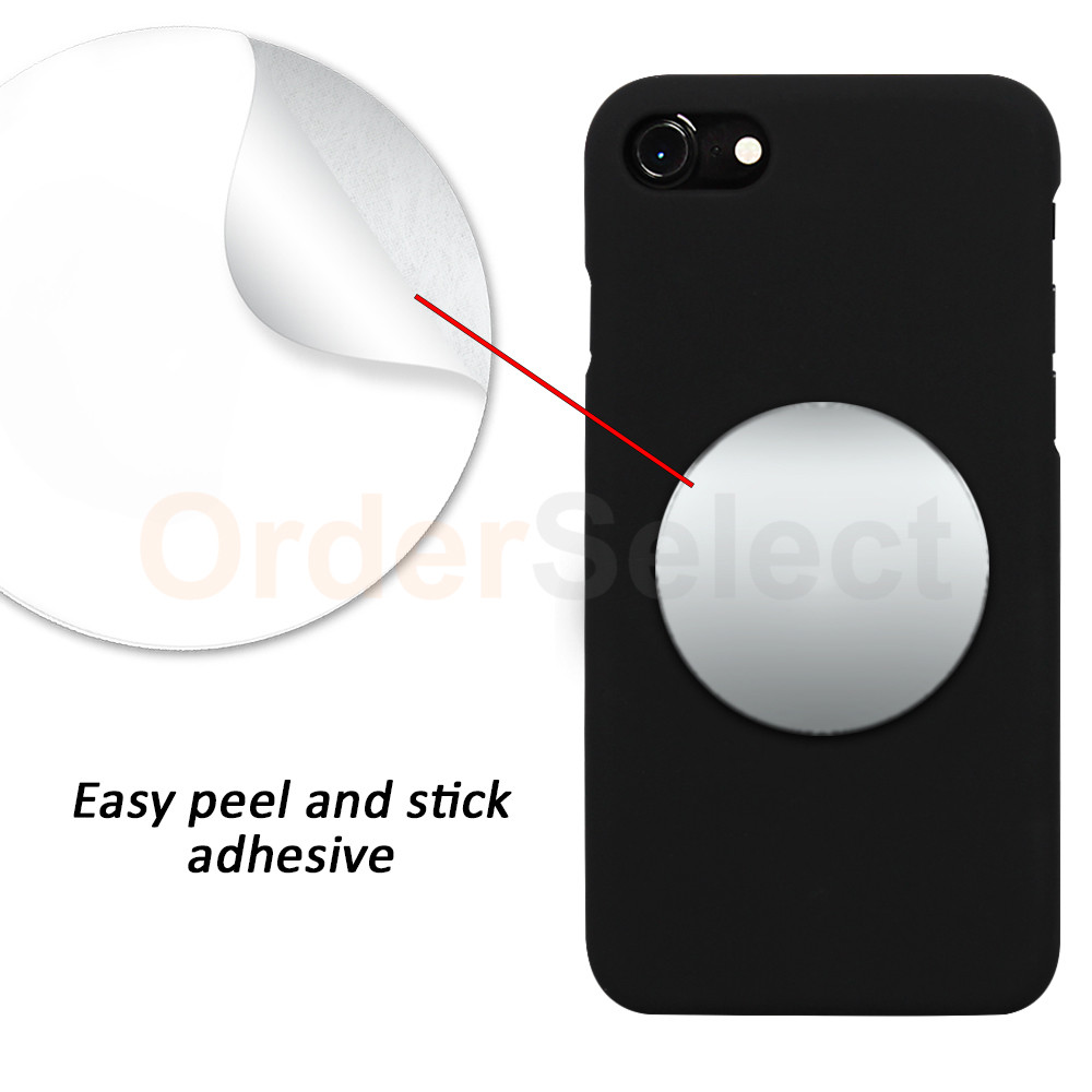 10X Selfie Small Mirror Circle 2" Anti-Scratch for iPhone /Android Cell Phone