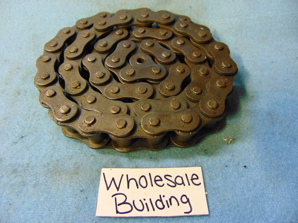 LINK-BELT R60R RIVETED ROLLER CHAIN 3/4" PITCH 60 CHAIN 1" WIDTH 41"