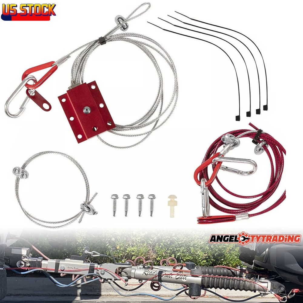 Ready Stop Break Away Device Kit Universal Flat Towed Supplemental Cable