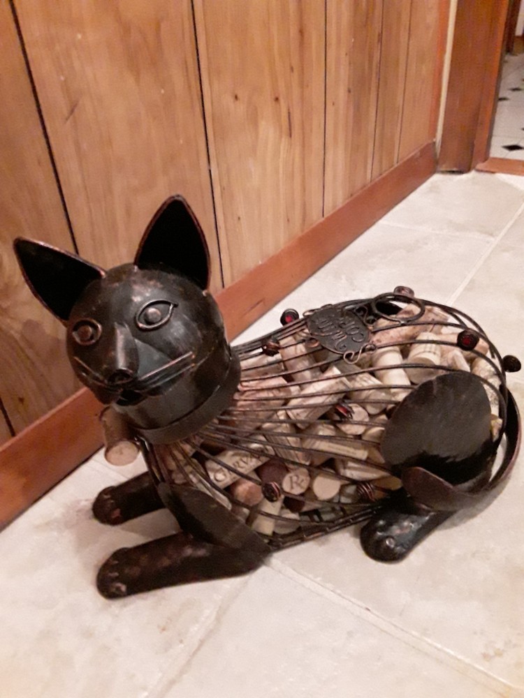 Cork Cage Kitty Cat model 90-201 designed for displaying corks corks not include