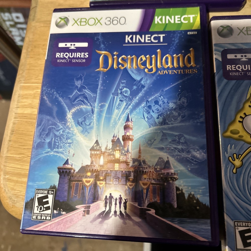 Xbox 360 Kinect Sensor Bar Only - Black W/ 3 Games!