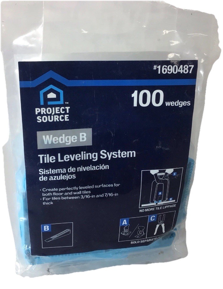 Project Source - Wedge B Tile Leveling System - 1690487 - 100 Pack