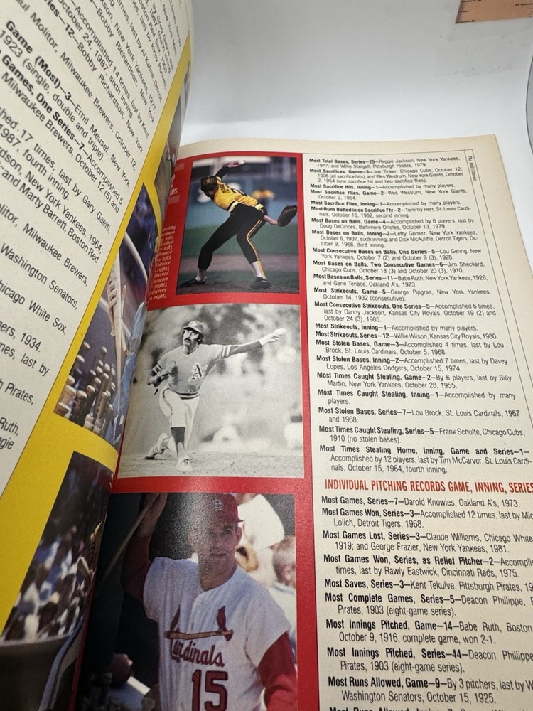 1988 World Series, Major League Baseball, Official Program