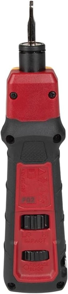 Professional Impact Punchdown Tool with Adjustable Force