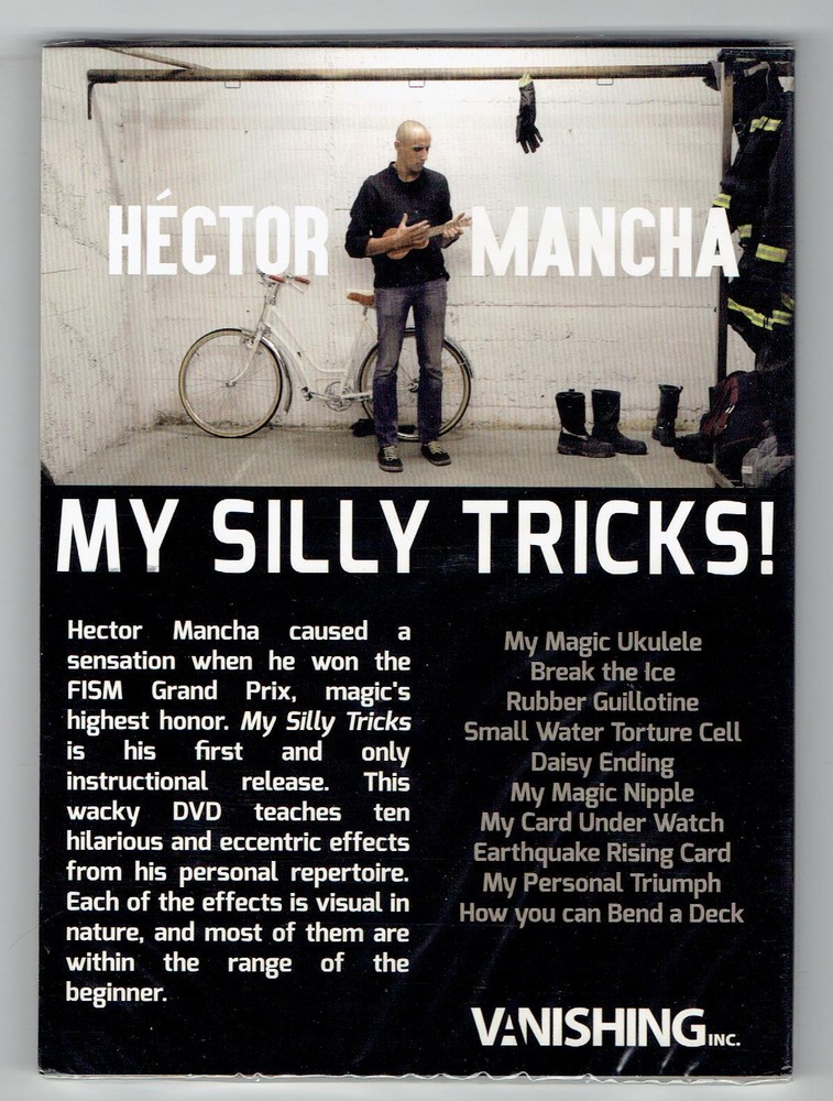 My Silly Tricks by Hector Mancha - New Magic DVD