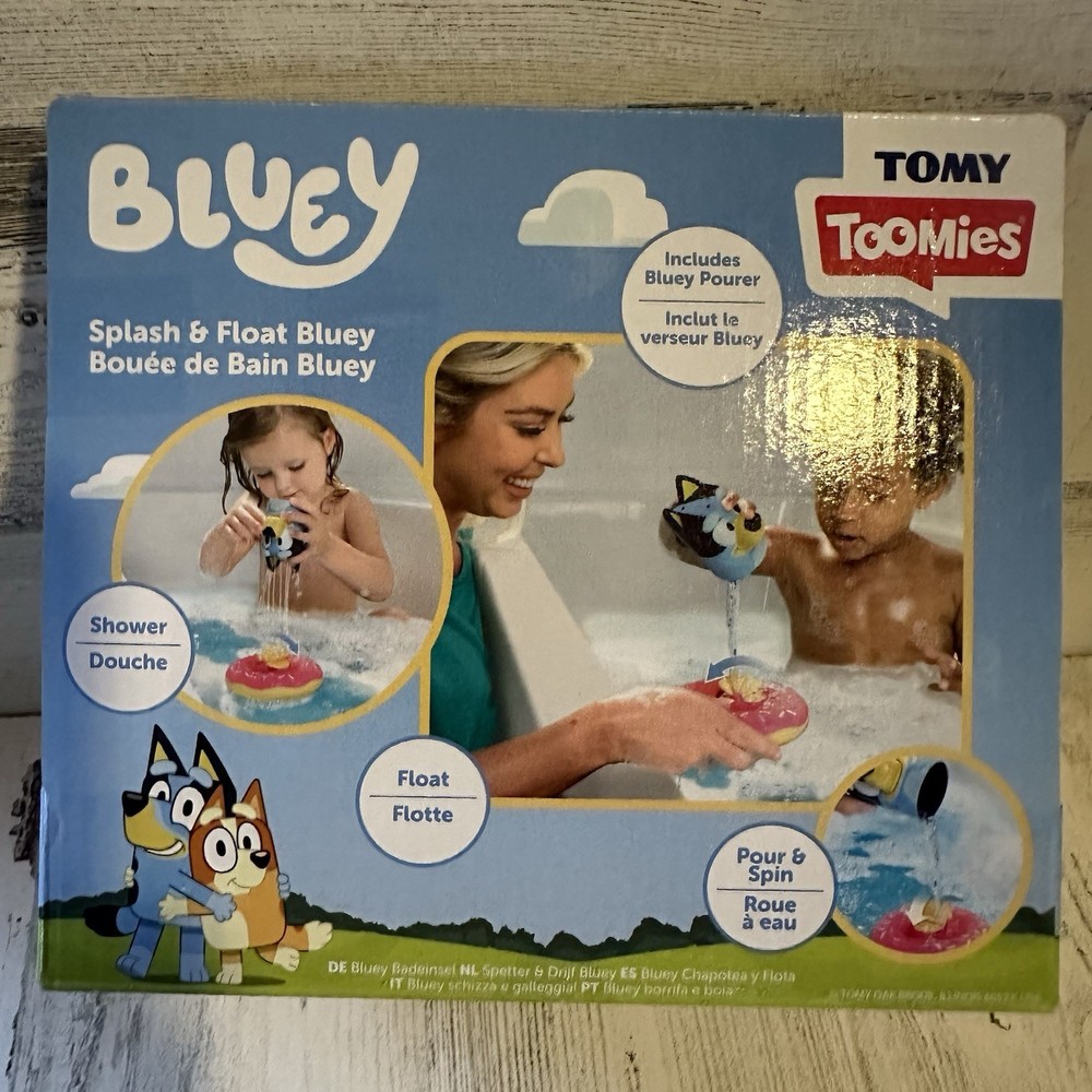 Splash & Float Bluey Bath or Pool Toy NEW