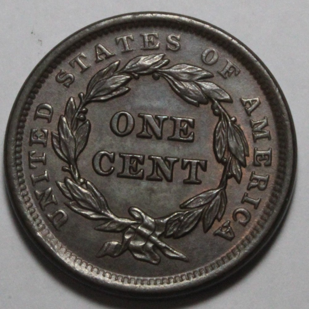1843 Large Cent FG188