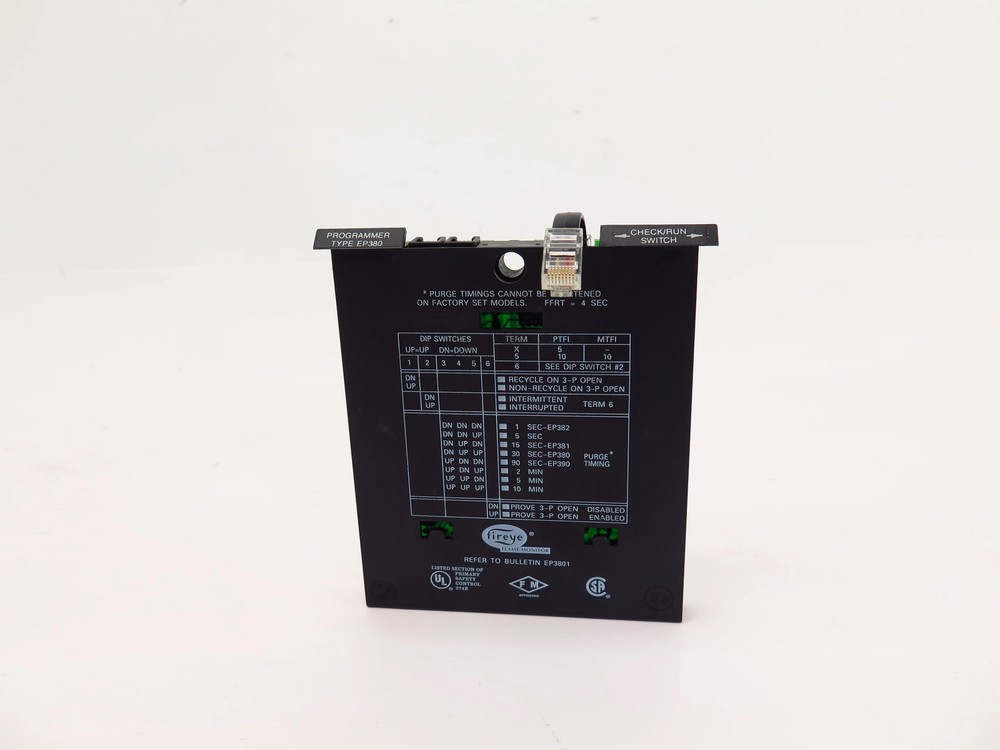 Fireye EP380 Programmre Module Tested 100% Functional